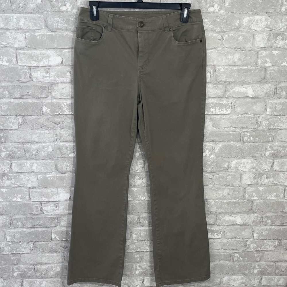 Chico's Bootcut Jeans in Olive